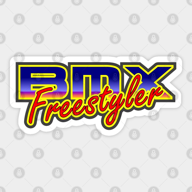 BMX Freestyler Sticker by Frazza001